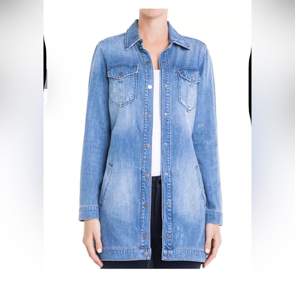 Liverpool Blue Mini Dress with Classic Style - Picture 1 of 5